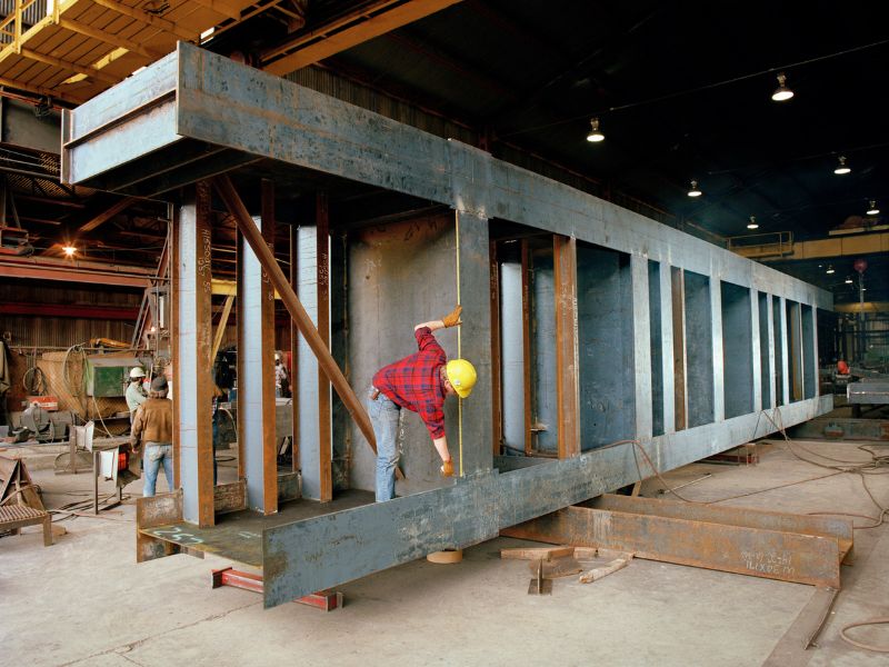 structural steel fabrication service