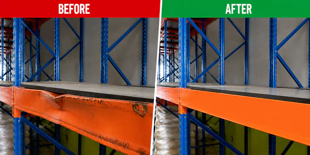 warehouse rack repair service
